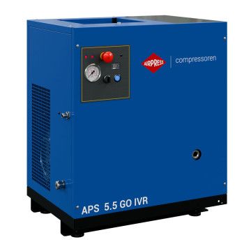 Schroefcompressor APS 5.5 GO IVR 5.5 pk/4 kW 10 bar 498 l/min