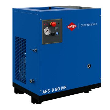 Schroefcompressor APS 9 GO IVR 10 pk/7.5 kW 10 bar 848 l/min