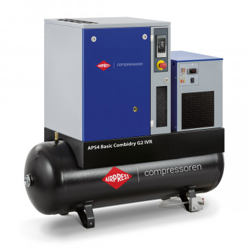 Schroefcompressor APS Basic 4 Combi Dry G2 IVR 10 bar 4 pk/3 kW 200 l
