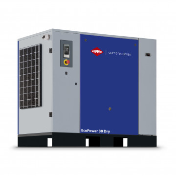 Schroefcompressor 10 bar 30 pk/22 kW 3217 l/min EcoPower 30 Dry