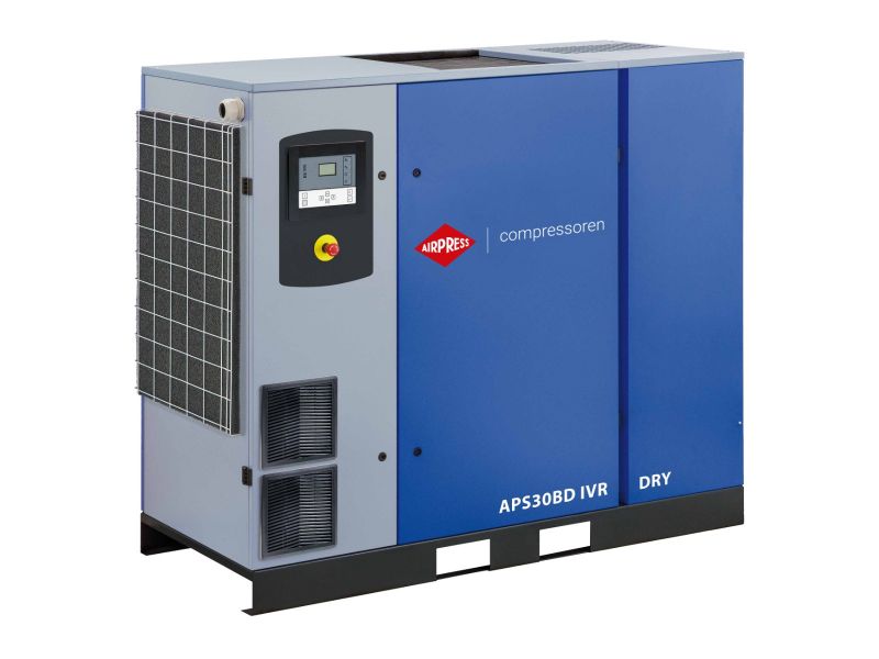 Schroefcompressor APS 30BD IVR Dry 13 bar 30 pk/22 kW 770-4170 l/min