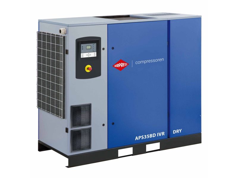 Schroefcompressor APS 35BD IVR Dry 13 bar 35 pk/26 kW 770-4835 l/min