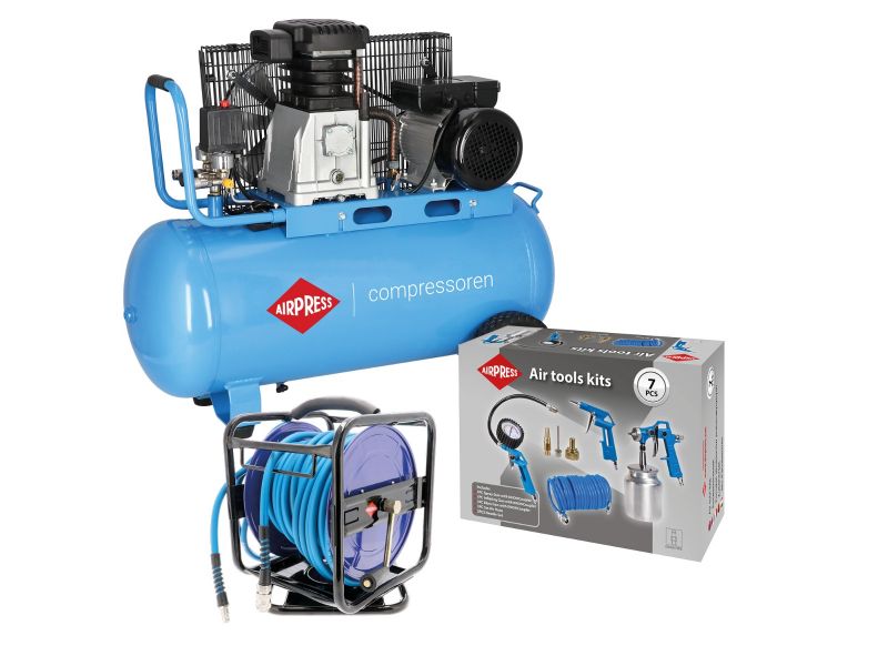 domesticeren man Dertig Compressor HL 340-90 10 bar 3 pk/2.2 kW 272 l/min 90 l Plug & Play |  Airpress
