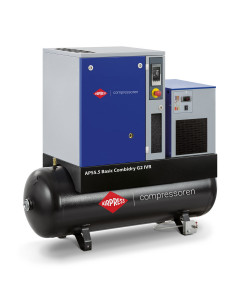 Schroefcompressor APS Basic 5.5 Combi Dry G2 IVR 10 bar 5.5 pk/4 kW 200 l