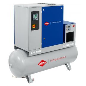 Schroefcompressor APS 10D Combi Dry 13 bar 10 pk/7.5 kW 810 l/min 500 l