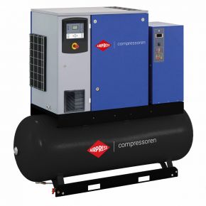 Schroefcompressor APS 10DD IVR Combi Dry 12.5 bar 10 pk/7.5 kW 270-1225 l/min 500 l