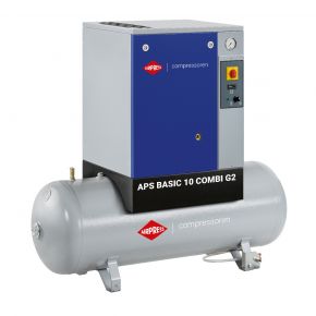 Schroefcompressor APS 10 Basic Combi G2 10 bar 10 pk 984 l/min 200 L
