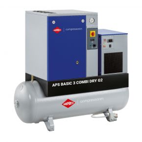 Schroefcompressor APS 3 Basic G2 Combi Dry 10 bar 3 pk/2.2 kW 294 l/min 200 l