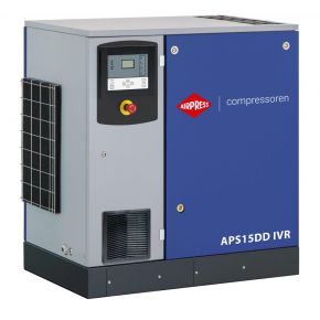 Schroefcompressor APS 15DD IVR 12.5 bar 15 pk/11 kW 265-1860 l/min