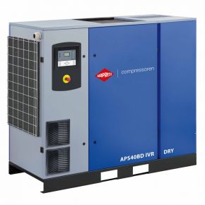 Schroefcompressor APS 40BD IVR Dry 13 bar 40 pk/30 kW 1000-5800 l/min