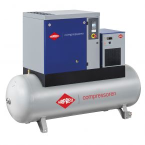 Schroefcompressor APS 7.5 Basic Combi Dry 10 bar 7.5 pk/5.5 kW 690 l/min 500 l