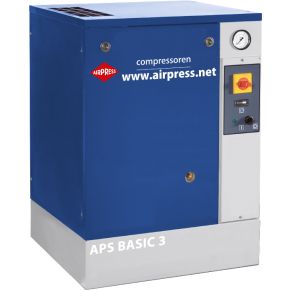 Schroefcompressor APS 3 Basic 10 bar 3 pk/2.2 kW 240 l/min