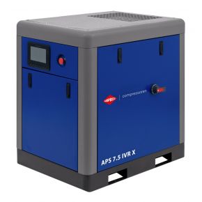Schroefcompressor APS 7.5 IVR X 10 bar 7.5 pk/5.5 kW 290-690 l/min