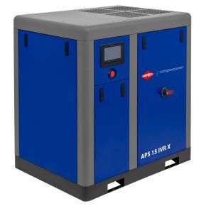 Schroefcompressor APS 15 IVR X 10 bar 15 pk/11 kW 380-1410 l/min