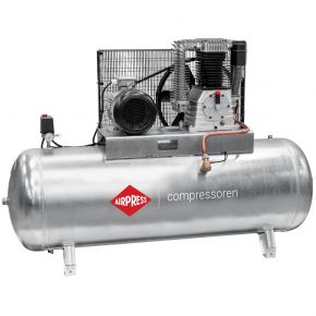 Compressor G 1500-500 Pro 11 bar 10 pk/7.5 kW 859 l/min 500 l verzinkt