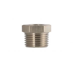 Verloopring 1/4" inwendig x 1/2" uitwendig