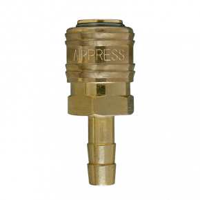 Snelkoppeling Euro 10 mm slangaansluiting in blister
