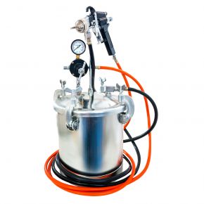 Verfspuit unit 5.5 bar 2 mm nozzle 8.5 l beker