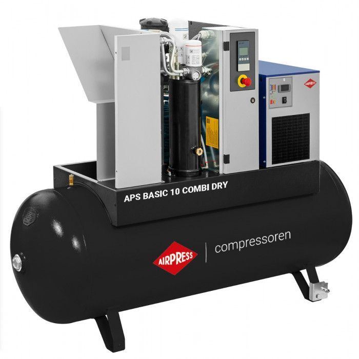 Schroefcompressor APS 20 Combi Dry X G2 8 bar 20 pk/15 kW 1870 l/min