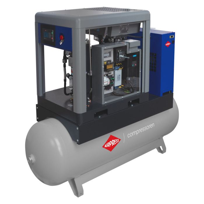 Schroefcompressor APS 7.5 IVR Combi Dry X 10 bar 7.5 pk/5.5 kW 290-790 l/min 500 l