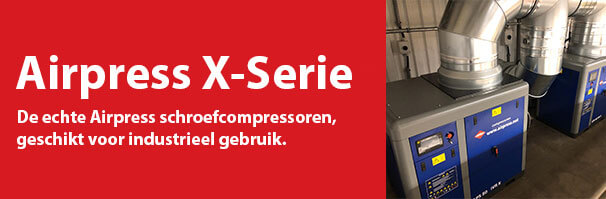 Airpress X Serie schroefcompressoren