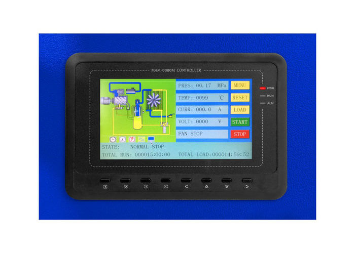 MAM-6080 kleuren touchscreen op de APS 10 IVR Combi Dry X